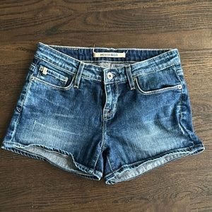 Big star mid rise jean short